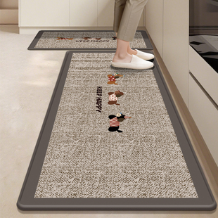 厨房地垫防滑防油可擦免洗吸水吸油防水垫子脚垫2025新款 地毯垫子