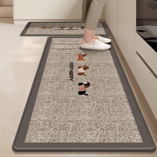 厨房地垫防滑防油可擦免洗地毯垫