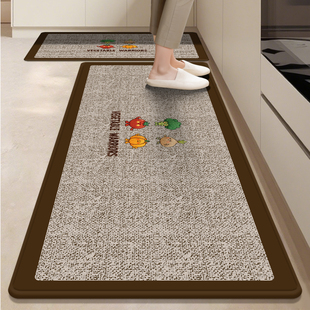 厨房地垫防滑防油可擦免洗吸水吸油防水垫子脚垫2025新款 地毯垫子