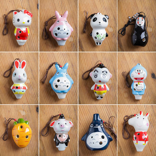 卡通新款陶笛六孔入门吹奏自学