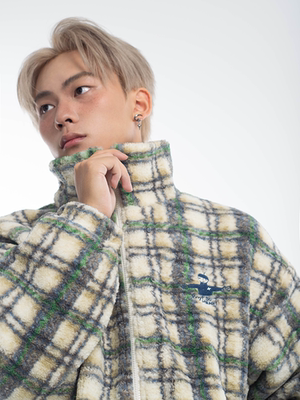 protectHeart中长款复古廓形外套