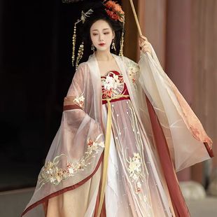 出租借古装有凤来仪齐胸花朝清涧春夏秋季成人中国风女士汉服刺绣