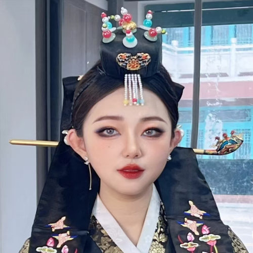 韩服表演出头饰延吉韩版发饰