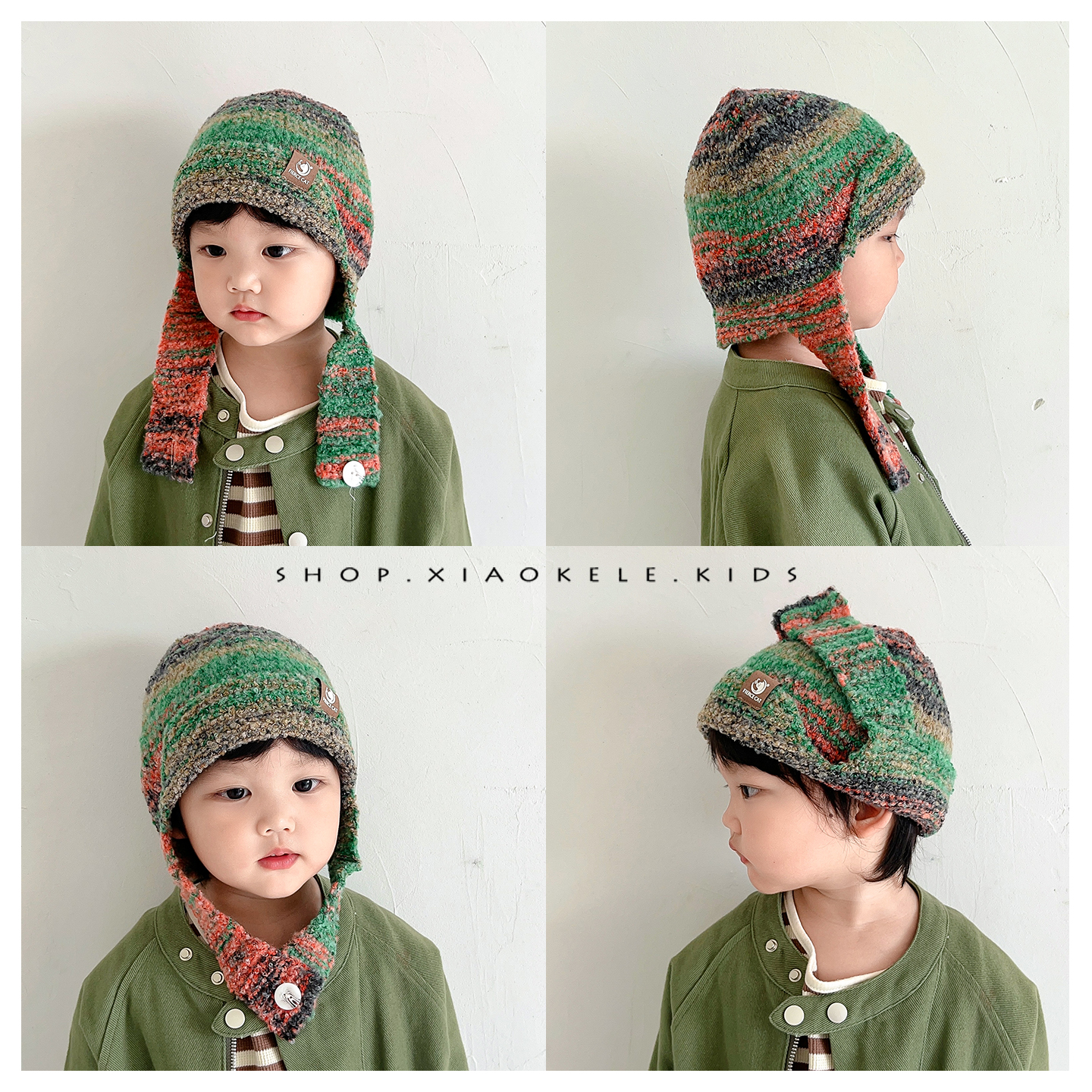 博主推荐~秋冬宝宝针织毛线帽