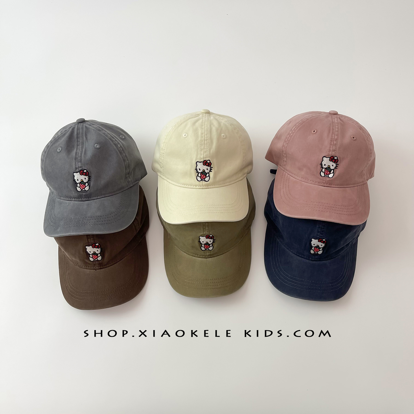 宝宝帽子春秋可爱超萌KT猫棒球帽