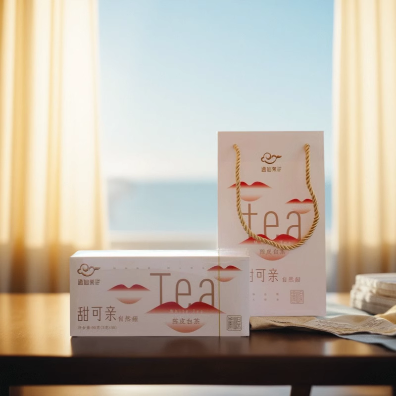 白茶礼盒装寿眉202190g