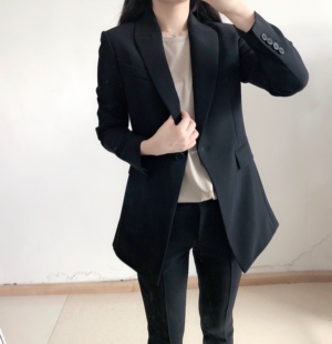 绍兴美代THEORY一粒扣西装九分裤套装ETIENNETTE J019102R 现0~8