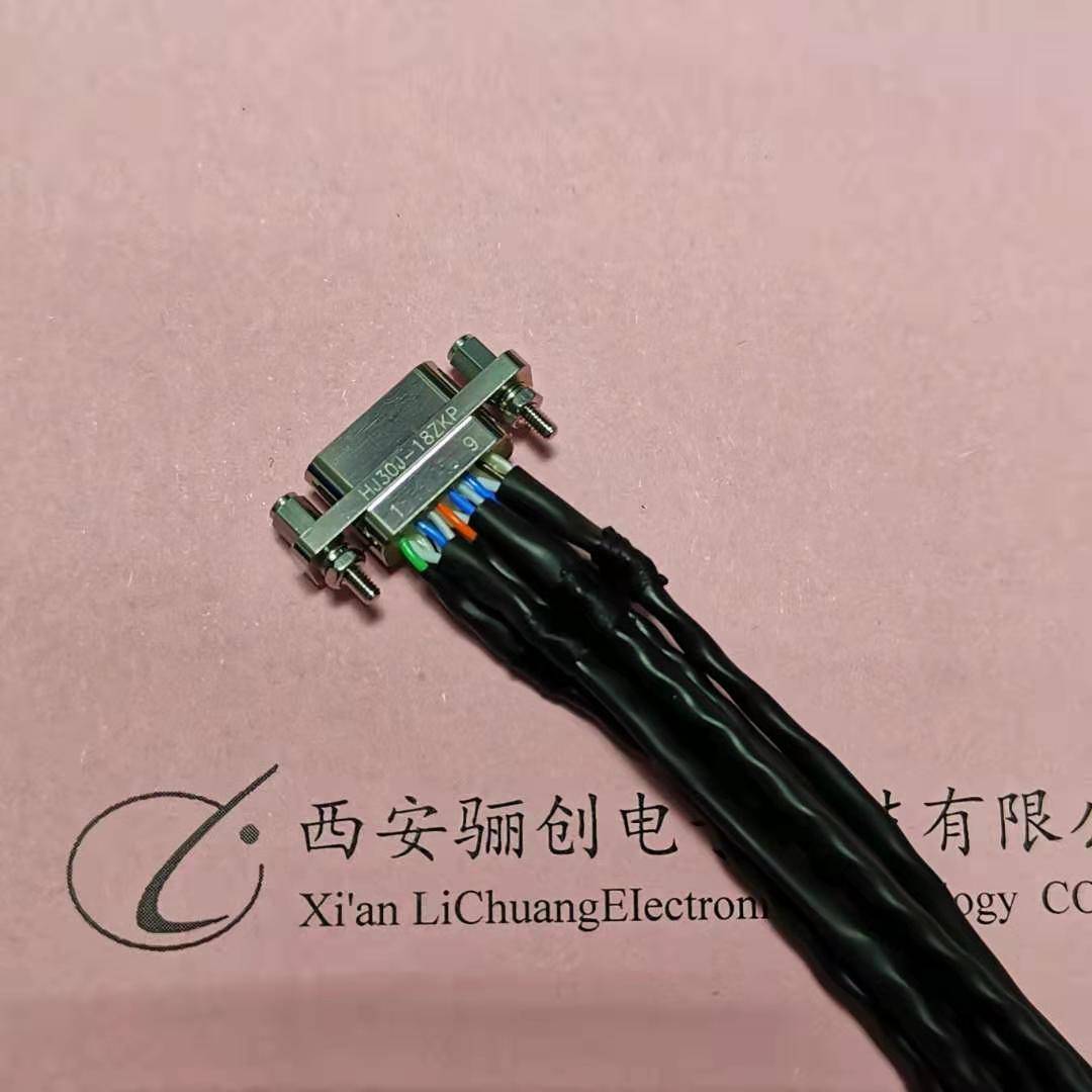 HJ30J系列矩形连接器 HJ303J-24ZKN  插头插座电缆接插件