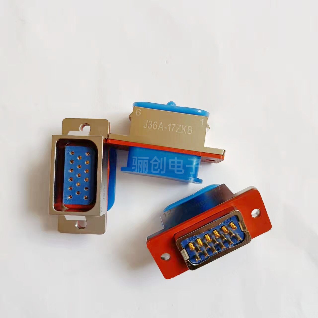 骊创供应J36A-26ZK4B   J36A-17ZKB矩形连接器航空接插件