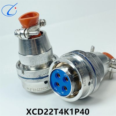 骊创供应XCD18F4ZP40 XCD22T4K1P1+FJCP1-20圆形连接器接插件
