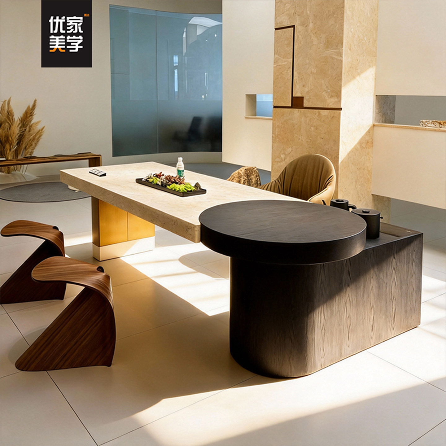 意式极简实木茶桌北美白蜡木高级感泡茶桌2026新款高端茶桌椅组合,住宅家具,家用茶台/茶桌,淘宝优惠券,粉丝福利购,淘宝优惠卷