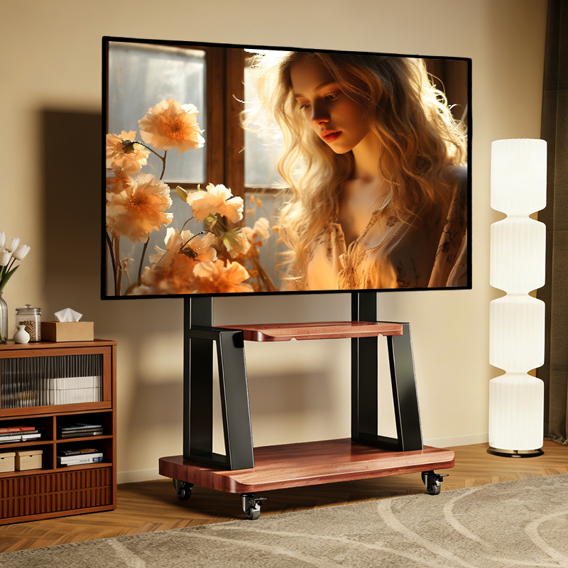 【原创设计】移动艺术电视支架