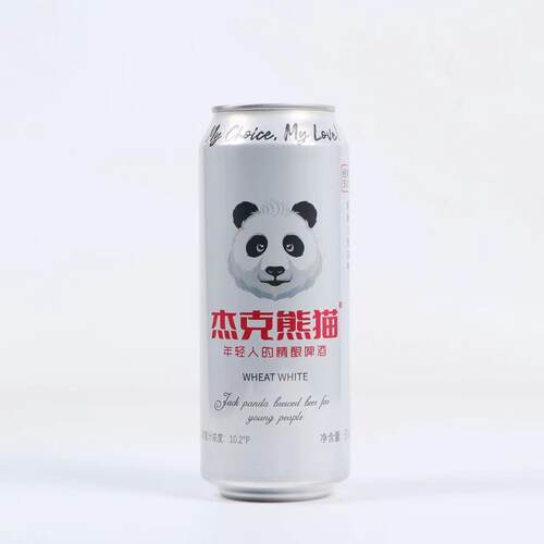 杰克熊猫精酿小麦白啤10.2°P
