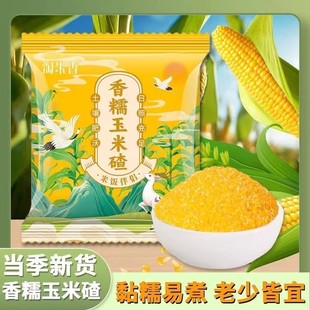 淘米香香糯玉米碴米饭伴侣当季新米小碴子玉米粘碴子可煮饭煮粥