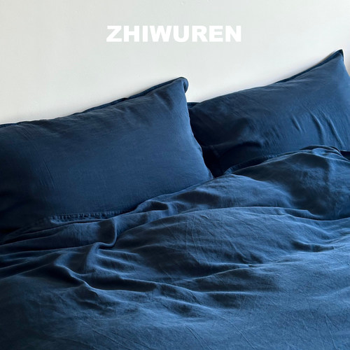 ZHIWUREN兰精天丝四件套砂洗柔软