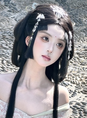 新款古风汉服头饰仿苗银流苏发夹仙女步摇超仙古装战国袍配饰发簪