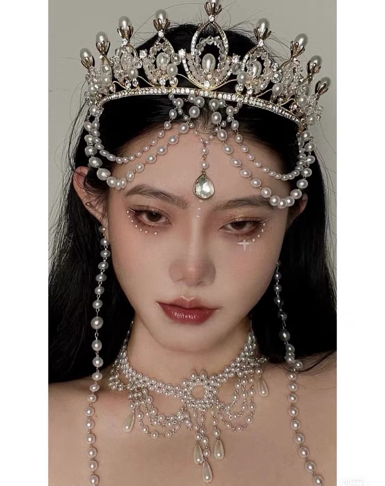 皇冠洛丽塔发冠新娘头饰