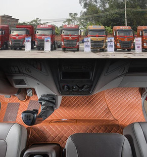 乘龙新M3货车脚垫专用全包围柳汽乘龙老M3脚垫驾驶室装饰货车脚垫