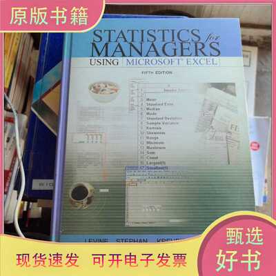 STATISTICS for MANÃGERS德国统计（带光盘）/不祥/不祥