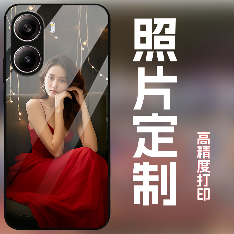 适用红米turbo4手机壳定制照片自拍照婚纱照图案私人订制定做全包防摔磨砂保护套玻璃壳个性不撞壳动漫二次元