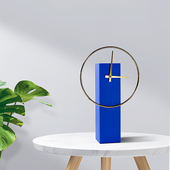 任何人水泥装 饰表钟客厅家庭桌面现代简单可及 豪华覆古入口电视