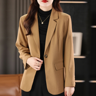 小西服外套女中长款 西装 春秋季 网红爆款 高级感气质 女外套2025新款