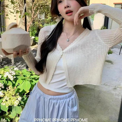 冰丝薄款开衫夏季轻薄长