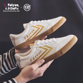 休闲百搭运动鞋 FEIYEU飞跃复古帆布鞋 男女生街拍简约板鞋