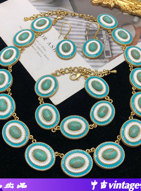 其他vintage中古饰品法式项链