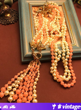 欧玛拉其他圆珠链vintage项链