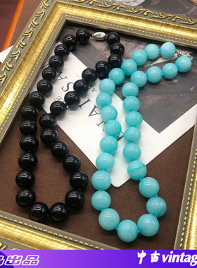 oumala玛瑙其他中古vintage项链