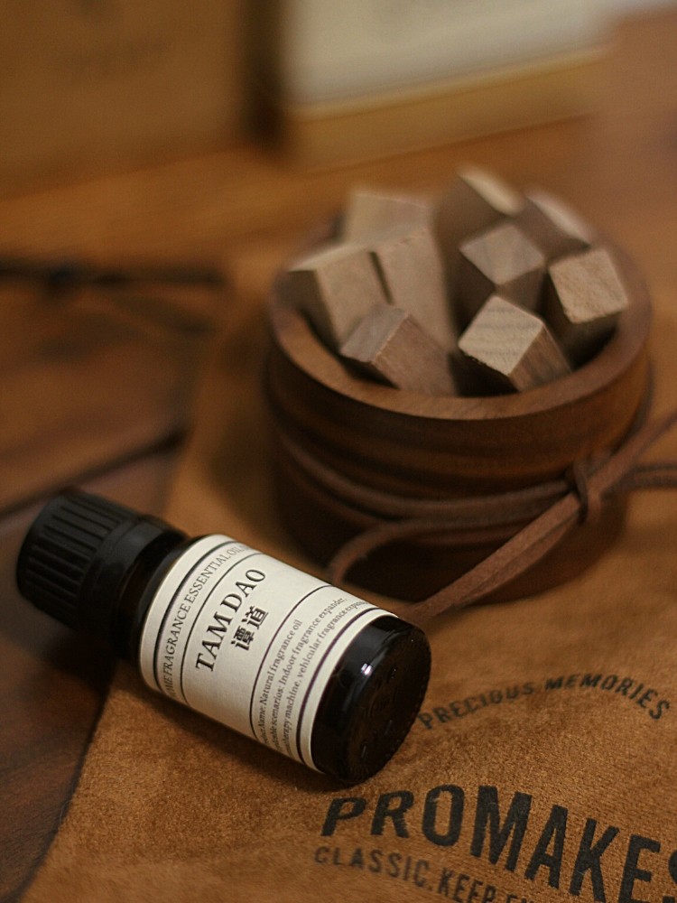 谭道 冥府之路 檀香木无火香氛香薰机 车载香薰扩香器专用精油