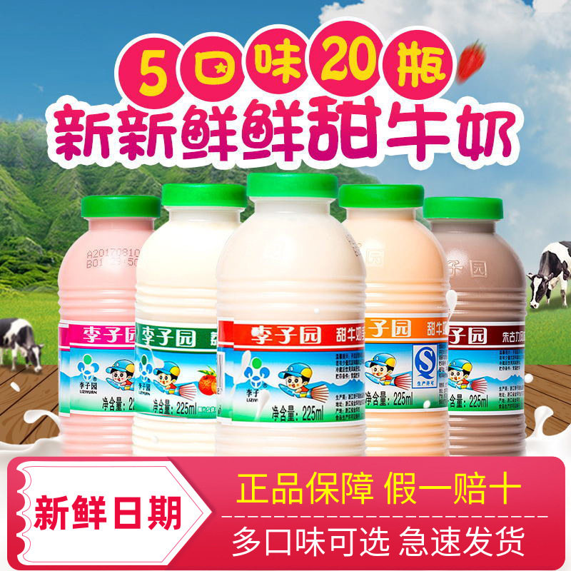 山姆爷新日期李子园甜牛奶风味乳含乳饮料