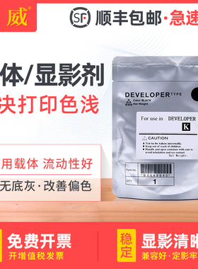 适用柯尼卡美能达DV110载体BH152 162 163 183 210 211 220 1611 2011 7512 7516 7622 7616V复印显影剂 铁粉