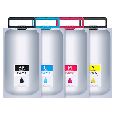 适用爱普生WF-C869Ra墨盒EPSON T9741墨盒T9731墨水袋PX-S7070 M7070 WF-C869Ra打印机颜料墨水 维护箱废墨盒