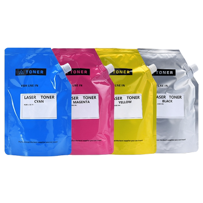 适用联想T-LT415-K CMY碳粉彩色 联想2510碳粉 Lenovo 2510复印机墨粉 联想2510粉盒补充彩色袋装碳粉 散粉