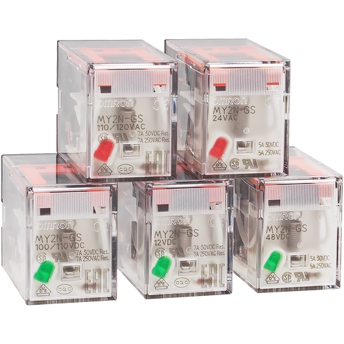 正品欧姆龙OMRON继电器MY2N-D2-CR-GS-J AC DC 12V 24V 110V 220V