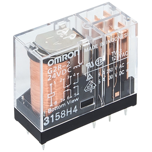 原装进口正品OMRON欧姆龙继电器G2R-2 DC-5V-12V-24VDC一电压可选
