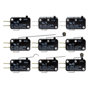 正品一欧姆龙微动开关V-15-151-152-153-154-155-156-1C25-1A5-T