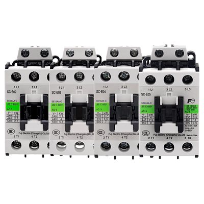 正品富士交流接触器SC-E02-E03-E04-E05/G AC DC 24V 110V 220V P