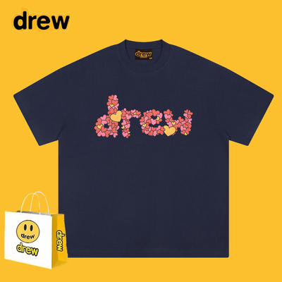 280克重磅Drew笑脸爱心印花短袖