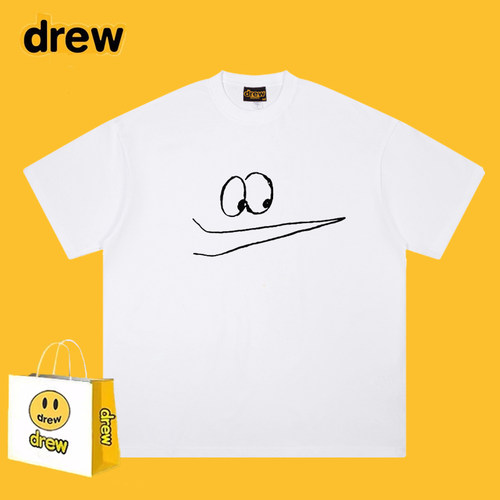 DREWESSFODGR王嘉尔眼睛手绘短袖