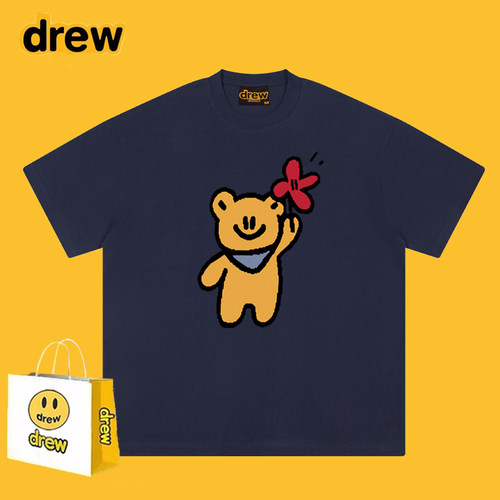 DREWESSFODG小熊卡通纯棉短袖