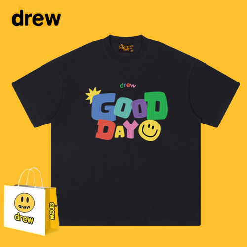 DREWESSFODG涂鸦字母印花短袖