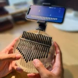 智乐卡林巴 Простая учебная хрустальная хрустальная луна, мальчики и девочка для начинающих, прозрачные акриловые 17 звуков