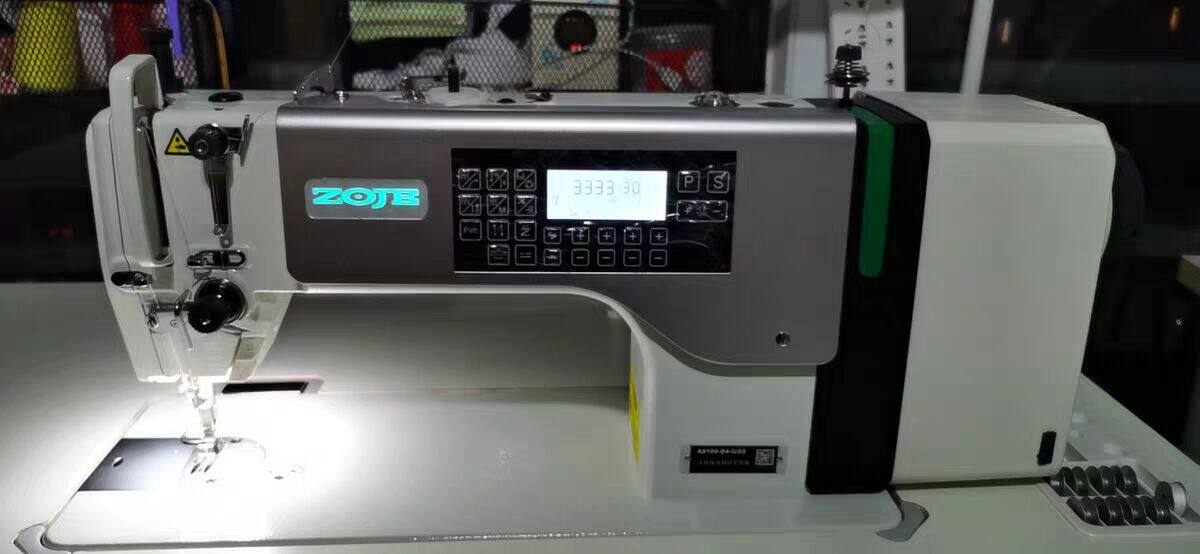 中捷缝纫机新款A8100工业缝纫机家用静音自动电脑车窗帘店服装厂