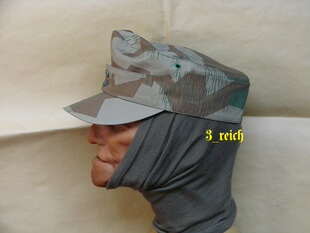 WH裂片迷彩德军山地帽