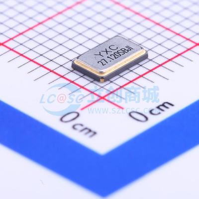 无源晶振X50322712MSB4SI 27.12MHz ±10ppm 20pF SMD5032-4P贴片