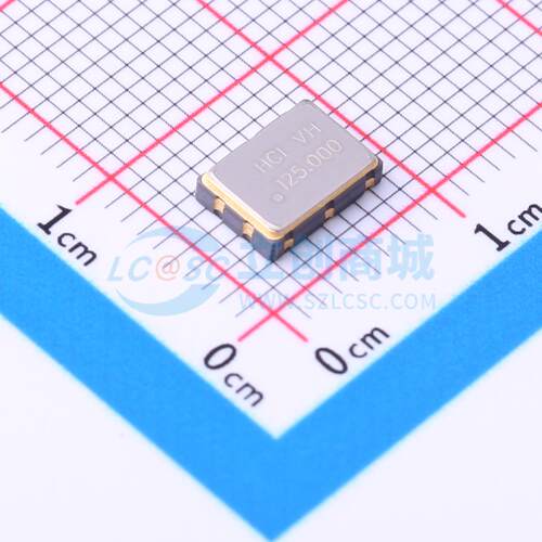 有源晶振CO75D6-125.000-33JDTST 125MHz LVDS±10ppm SMD7050-6P