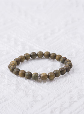 男女情侣绿檀木简约百搭